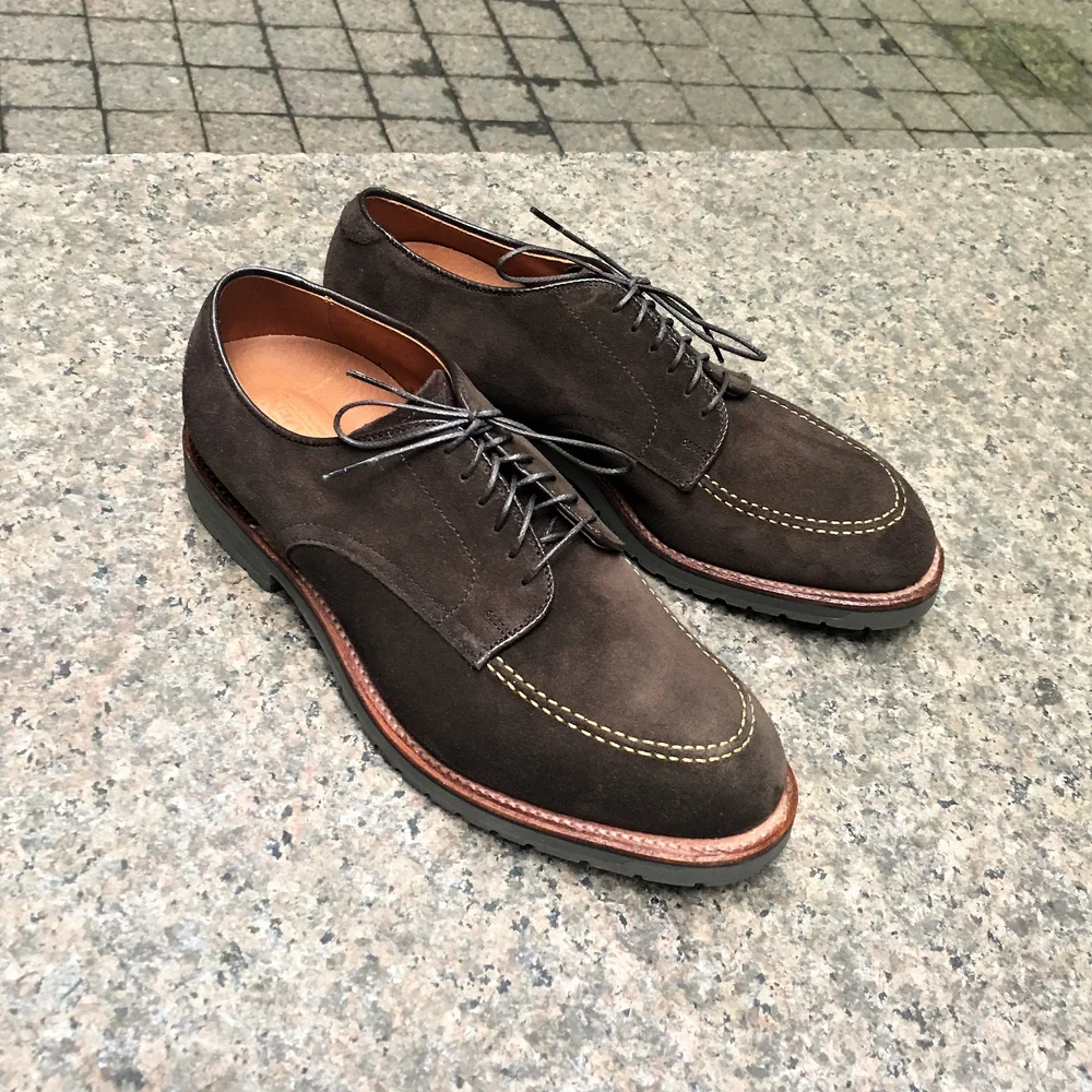 D7407 Coffee Nubuck — mouldedshoe